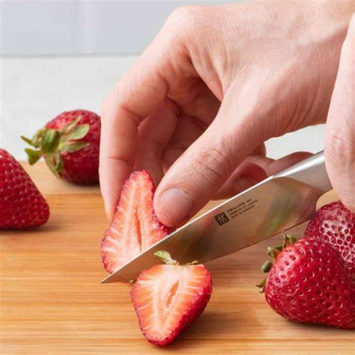 cut strawberries