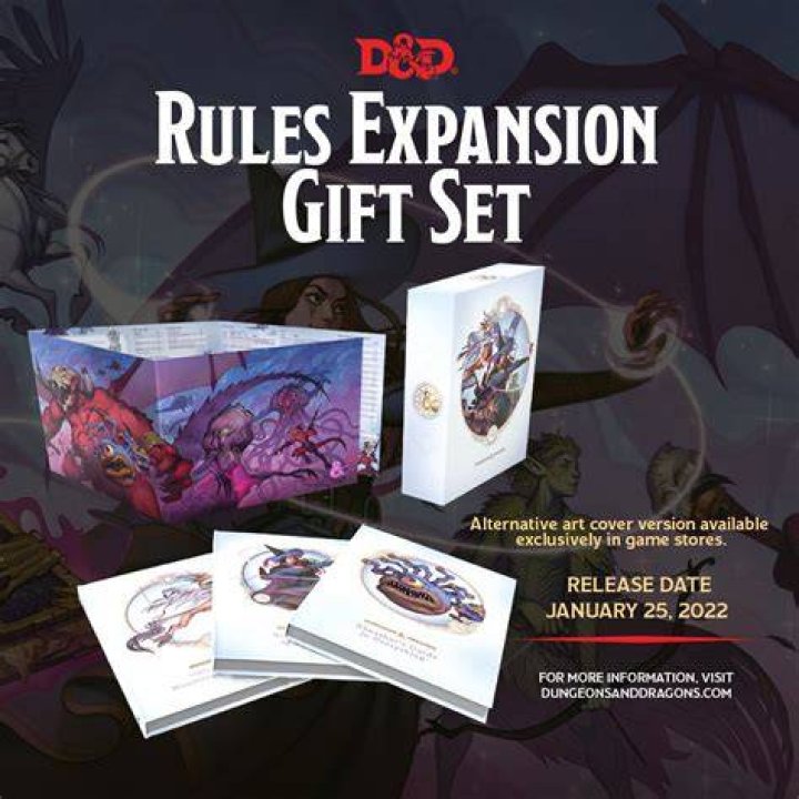 D&D Rules Expansion Gift Set Tasha Cover