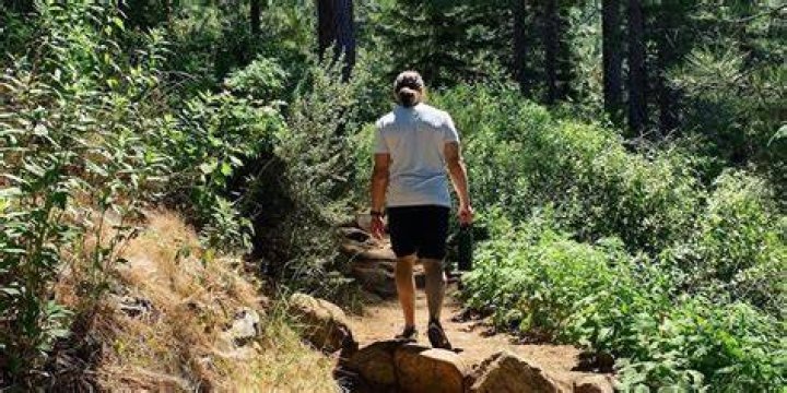Daniel Bryan hiking