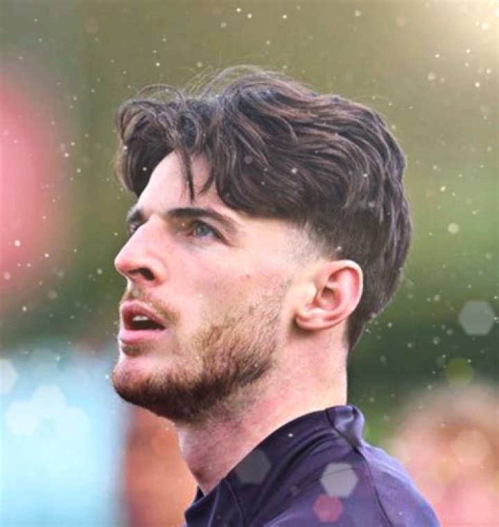 Declan Rice hairstyle Undercut Style Long to short hair