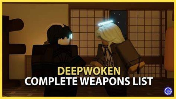 Deepwoken Weapons - Complete List
