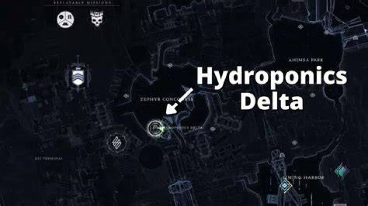 destiny 2 hydroponics lost sector location