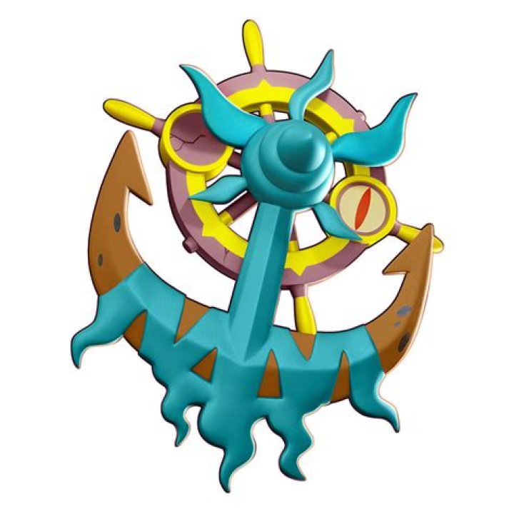 Dhelmise from the Pokemon series