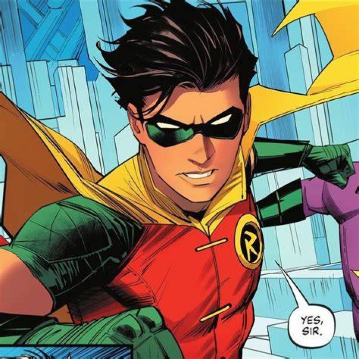 Dick Grayson as Robin in the comics