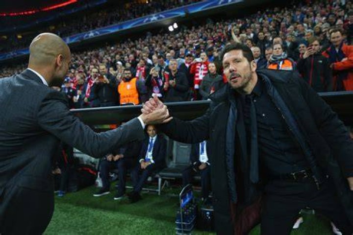Diego Simeone, Pep Guardiola, Atletico Madrid, Manchester City, Real Madrid