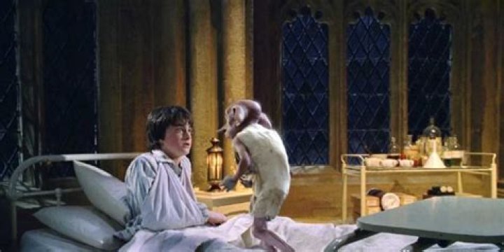 Dobby comes to warn Harry Potter