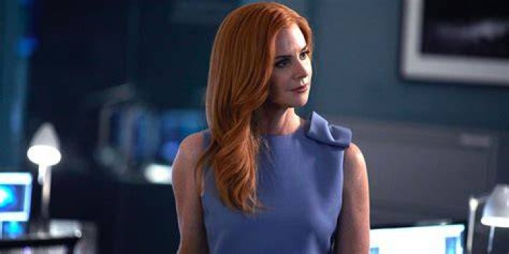 Donna looks on cooly in Suits 