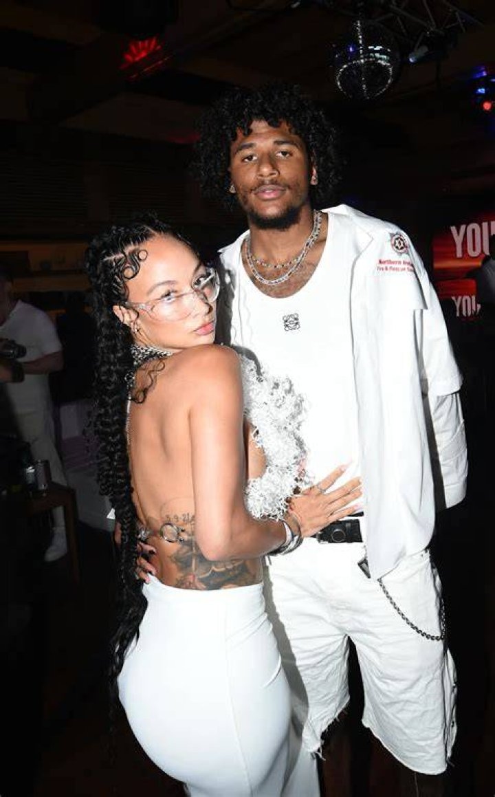 Draya Michele &ndash; With her boyfriend Tyrod Taylor at the Four Seasons in West Hollywood