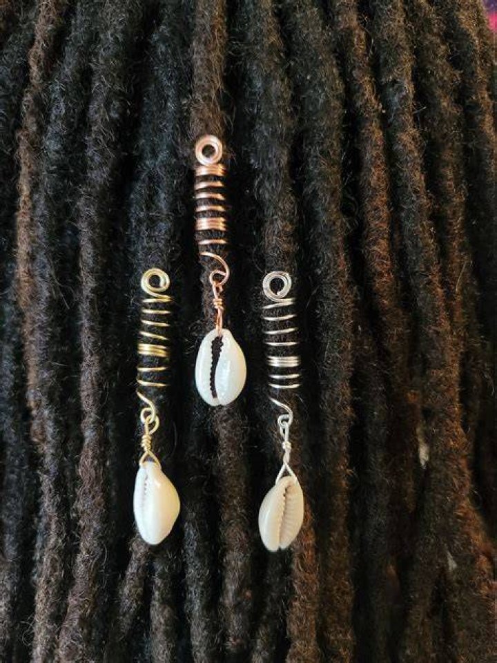 Dread Shells Cowrie Seashell Loc Bead Dread Bead Loc Jewelry Etsy