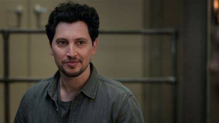 Eagan from Manifest looking at someone, angrily.