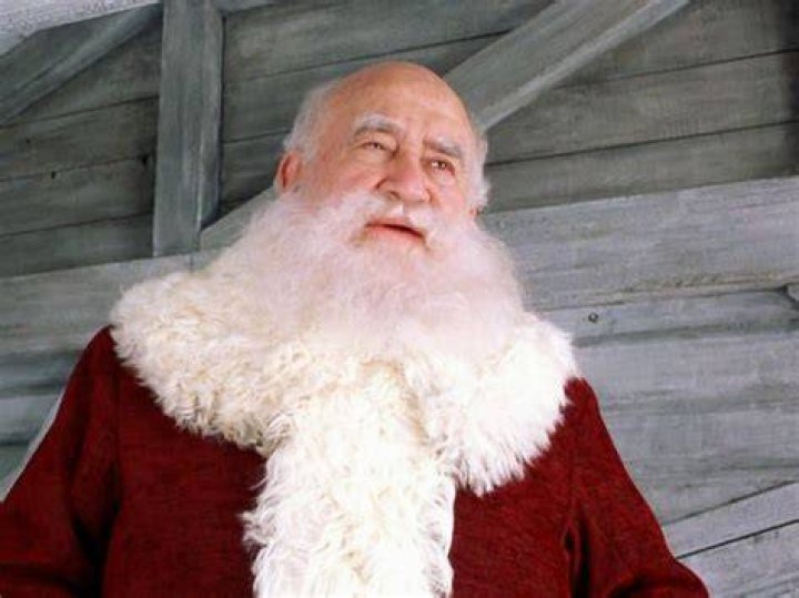 Ed Asner as Santa in Elf
