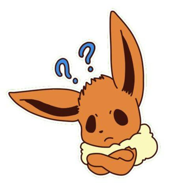 Eevee looking confused
