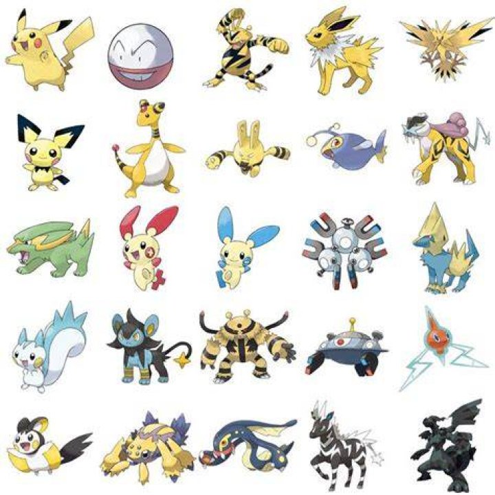 Electric type Pokemon for Pokemon X