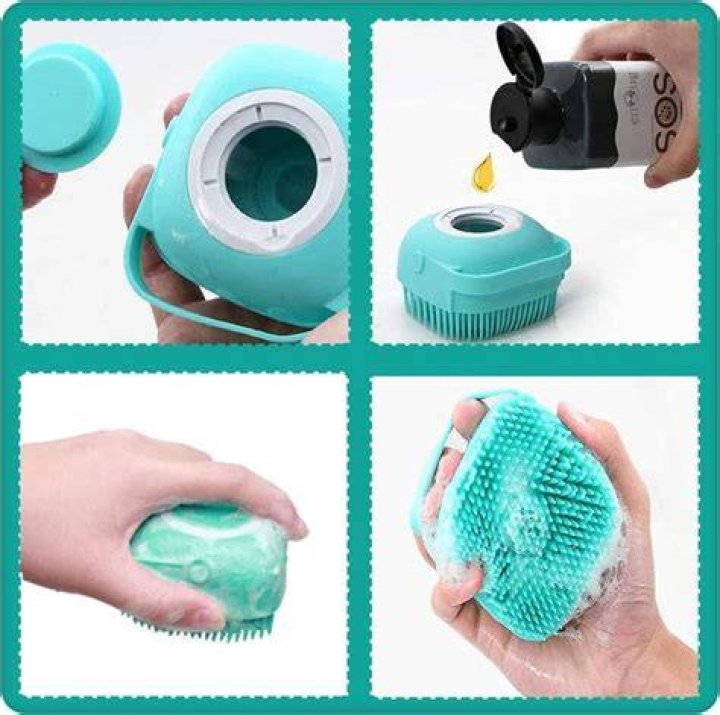 ELEGX Pet Grooming Massage Brush