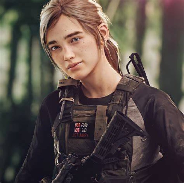 Ellie in The Last of Us reuniting with Joel