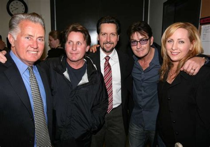 Emilio Estevez, his brother Charlie Sheen and their dad Martin Sheen | Image: Pinterest