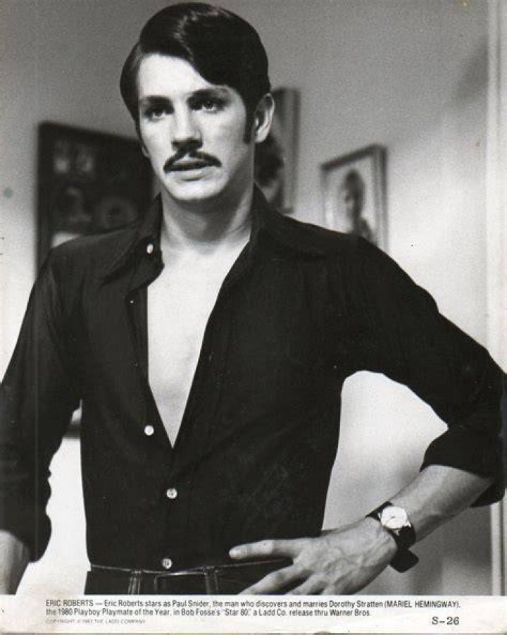 Eric Roberts as Paul Snider in 'Star 80', 1983. Retro '70's + '80's