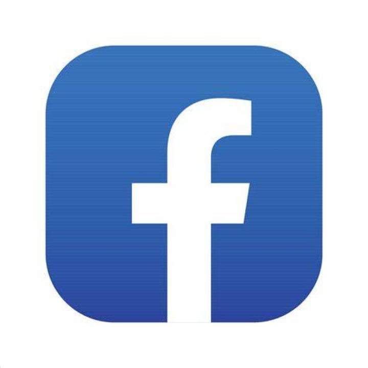 Facebook logo on an iPhone