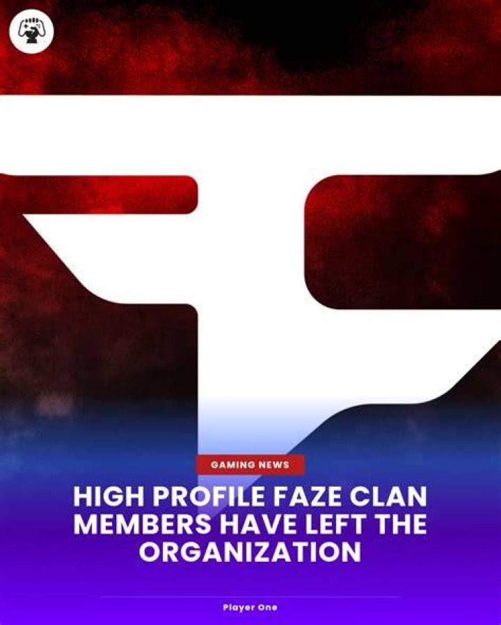 FAZE CLAN POPULAR STREAMER AND PROFESSIONAL GAMER STABLE