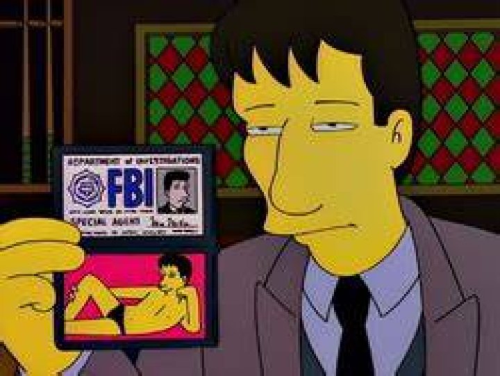 Fox Mulder Simpsons