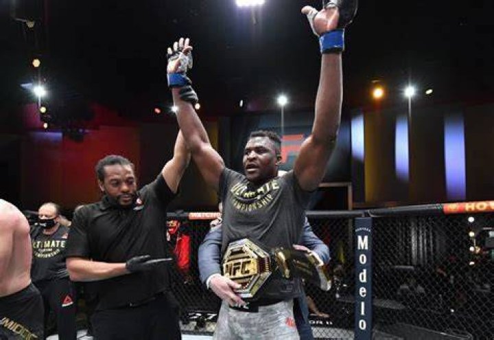 Franics Ngannou at UFC 260
