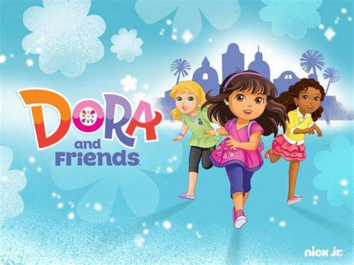 Friends of Dora (Belka Tiko,Borka bull).Dora the Traveler. Art for kids