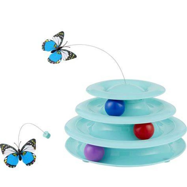Frisco Cat Tracks Butterfly Cat Toy