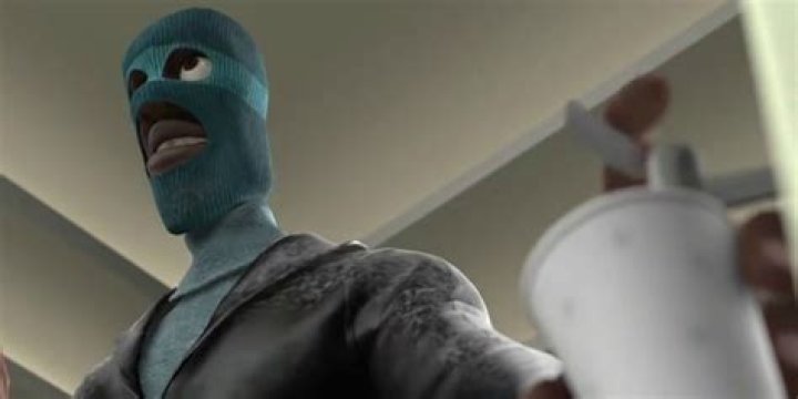 Frozone Freezes Cop in The Incredibles