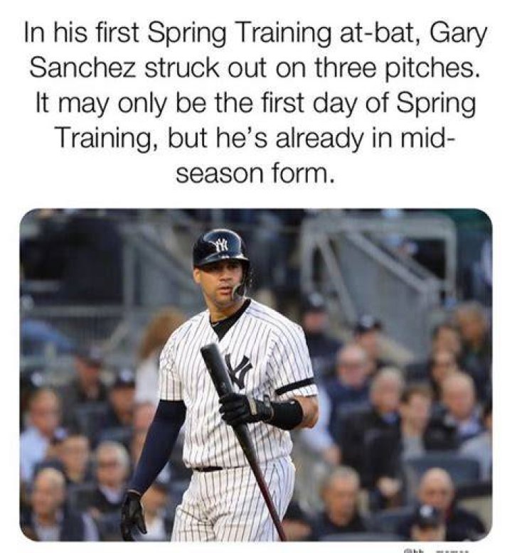 Funny baseball memes for opening day
