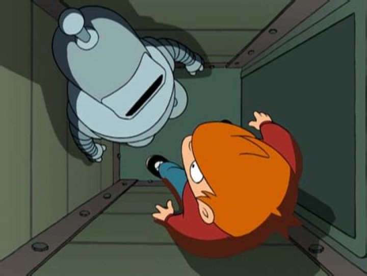 FUTURAMA - Bender and Fry closet