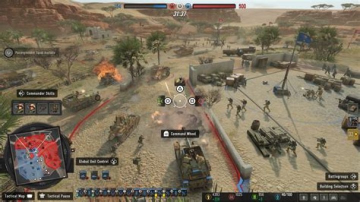 Gameplay from Company of Heroes