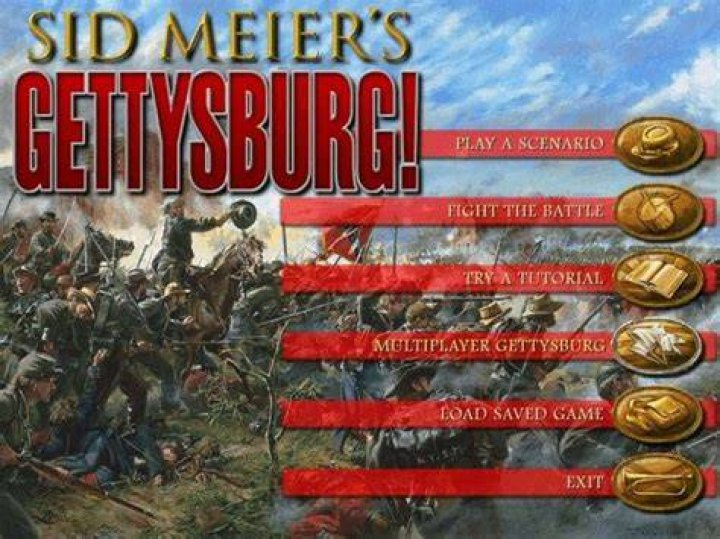 Gameplay from Sid Meiers Gettysburg