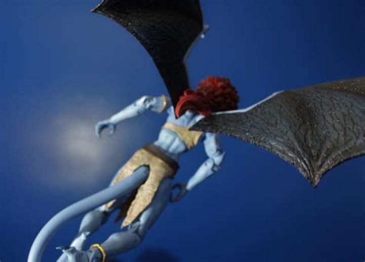 Gargoyles - Demona looking down