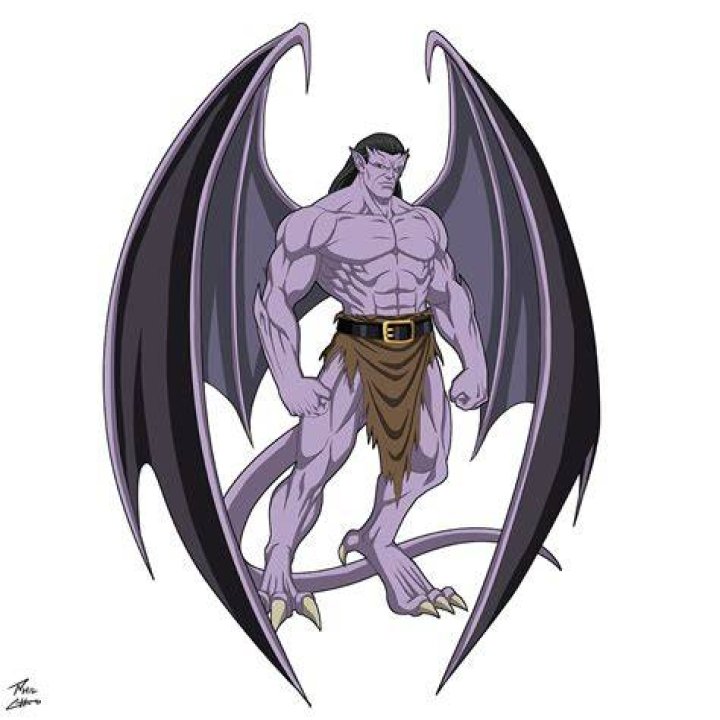 Gargoyles - Goliath looking confident