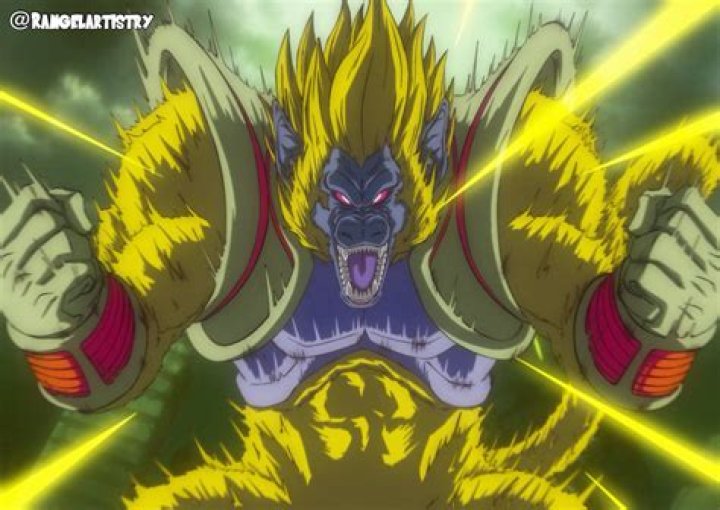 Golden Great Ape Baby Vegeta Attack
