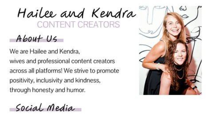 HaileeandKendra's Live YouTube