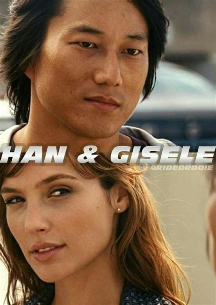 Han (Sung Kang) and Gisele Yashar (Gal Gadot) in Fast and Furious 6.