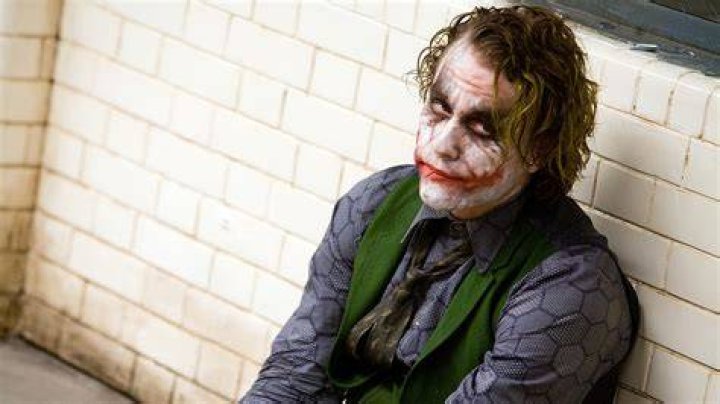 Heath Ledger as the Joker