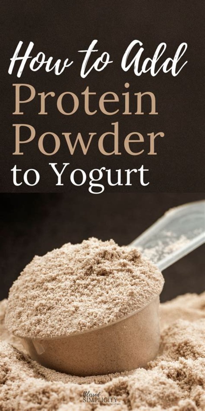 Here's a protein powder recipe that won't make you gag