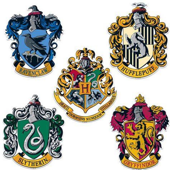 Hogwarts House Crests