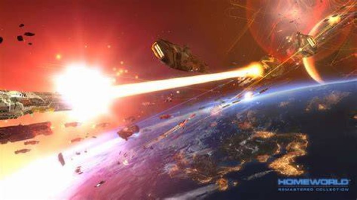 Homeworld 2 still looks beautiful, even in non-remastered form