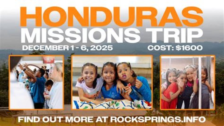Honduras mission trip group photo