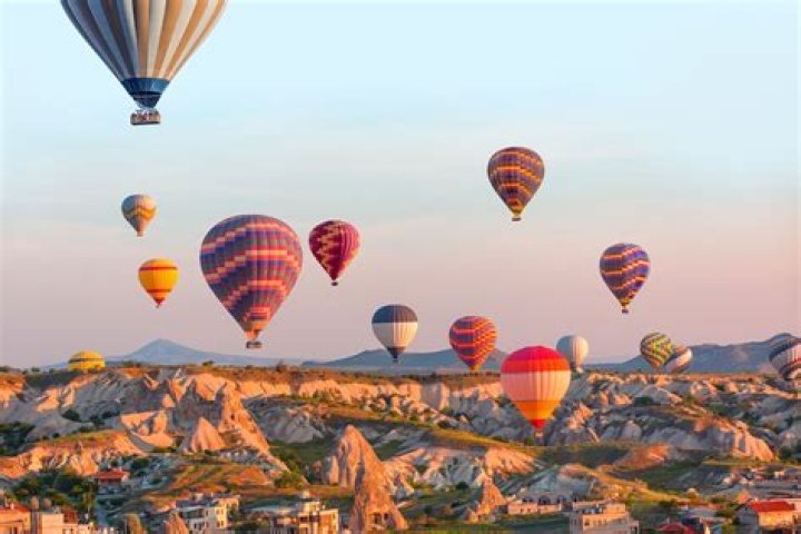 Hot air balloons in Turkey