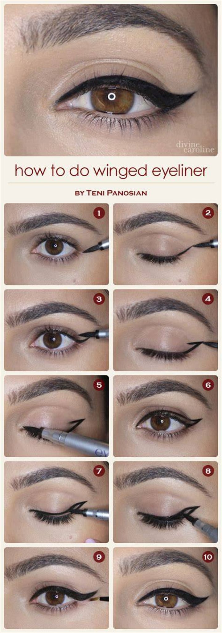 How to Do Winged Eyeliner on Hooded Eyes, According to a MUA Who What
