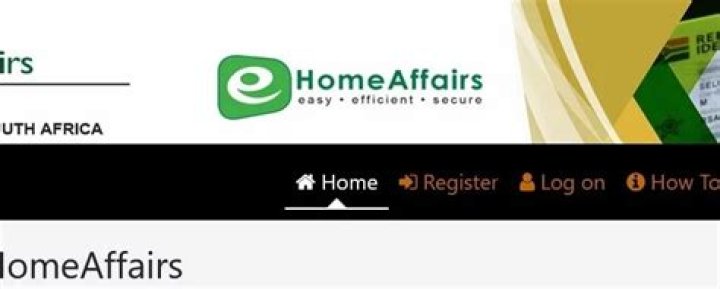 How To Use EHomeAffairs [https://ehome.dha.gov.za]