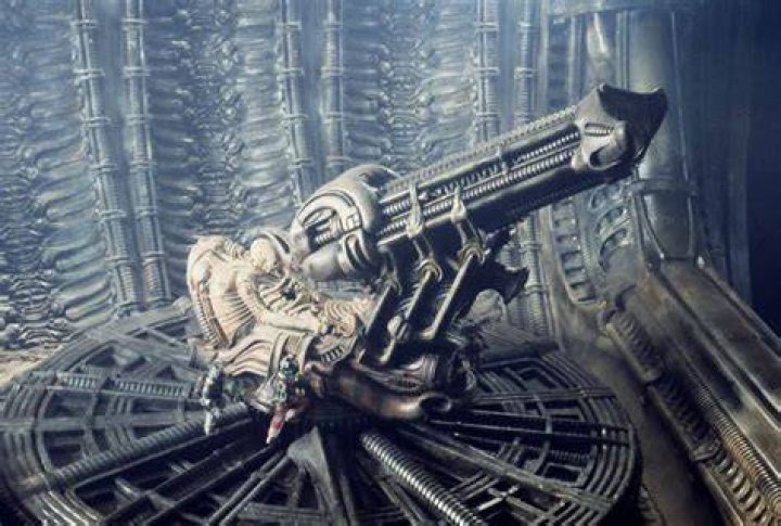 HR Giger Space Jockey Model