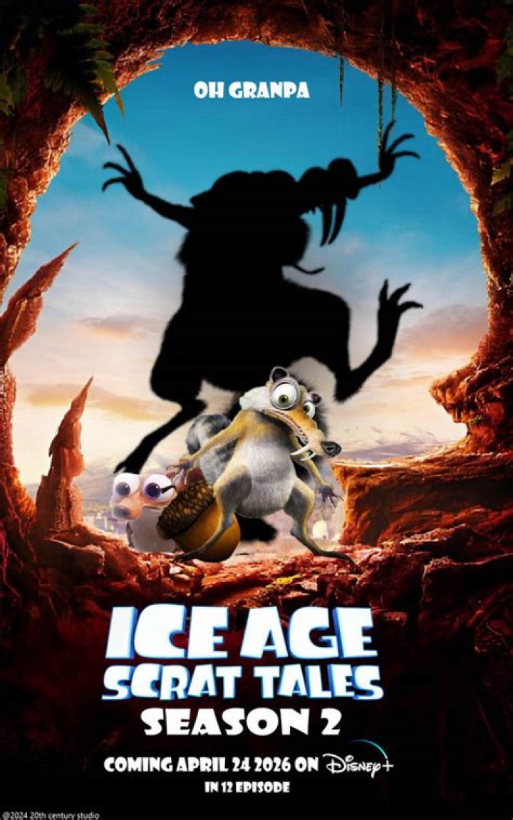Ice Age Scrat Tales Poster Baby Scrat