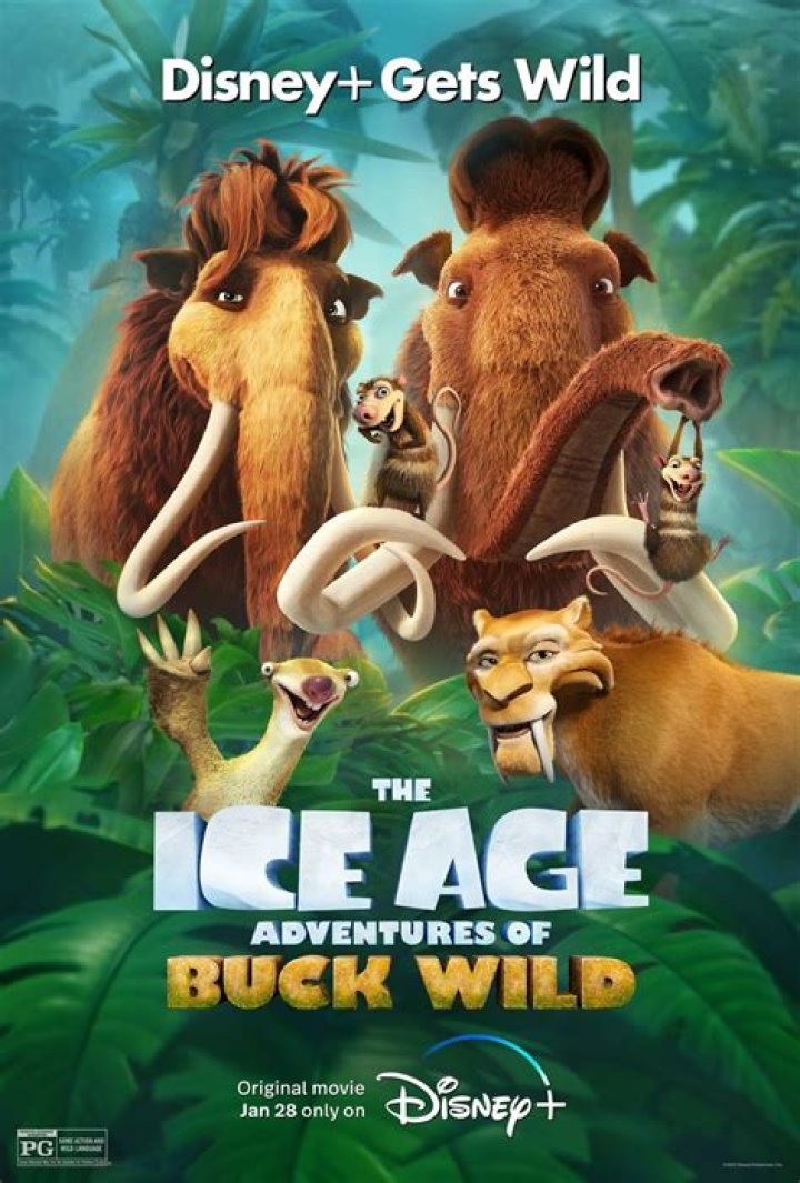 Ice age the adventures of Buck Wild Simon Pegg