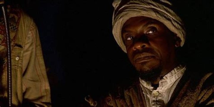 Imam looks concerned in Pitch Black