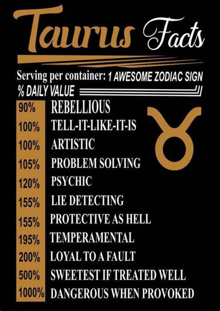 Interesting Facts about Taurus sign TwentyOneFacts